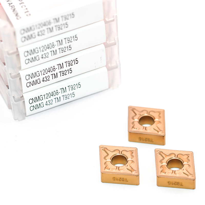 CNMG120408-TM T9225 carbide inserts Japan brand turning lathe for metal machining