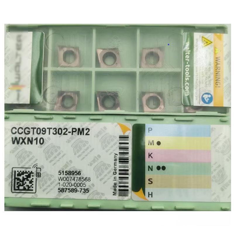 Walters CNC Turning Inserts for Aluminum and Copper Ccgt09t302-Pm2 Wxn10