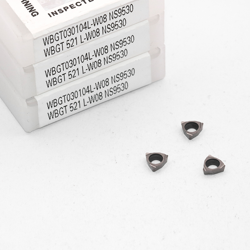 WBGT030104L-W08 NS9530 carbide inserts 100% original japan brand turning machine 
