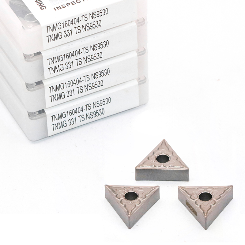 TNMG160404-TS NS9530 carbide inserts Tungaloy lathe machine for steel and cast iron machining