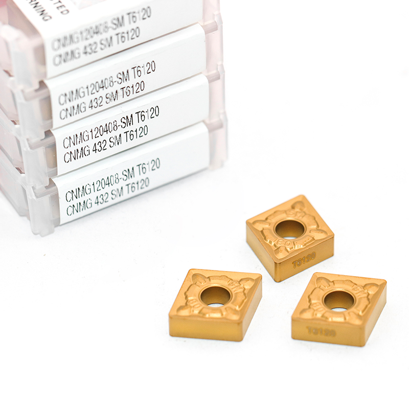 CNMG120408-SM T6120 carbide inserts Tungaloy brand for cnc machining