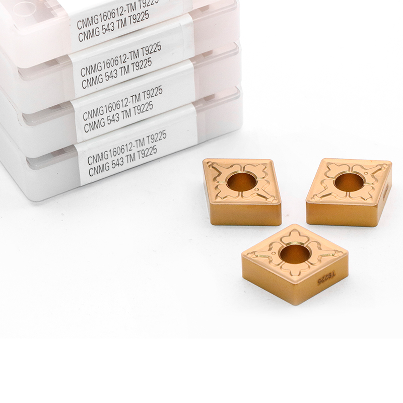 CNMG160612-TM T9225 carbide inserts cnc tools for steel and stainless steel