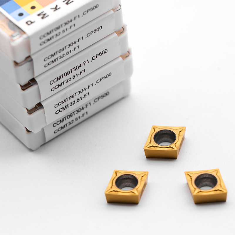 CCMT09T304-F1 CP500 carbide inserts CCMT for stainless steel working