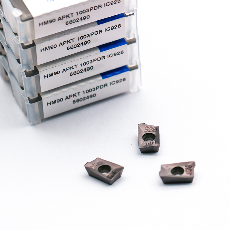 HM90 APKT 1003PDR IC928 carbide inserts milling inserts 100% original 