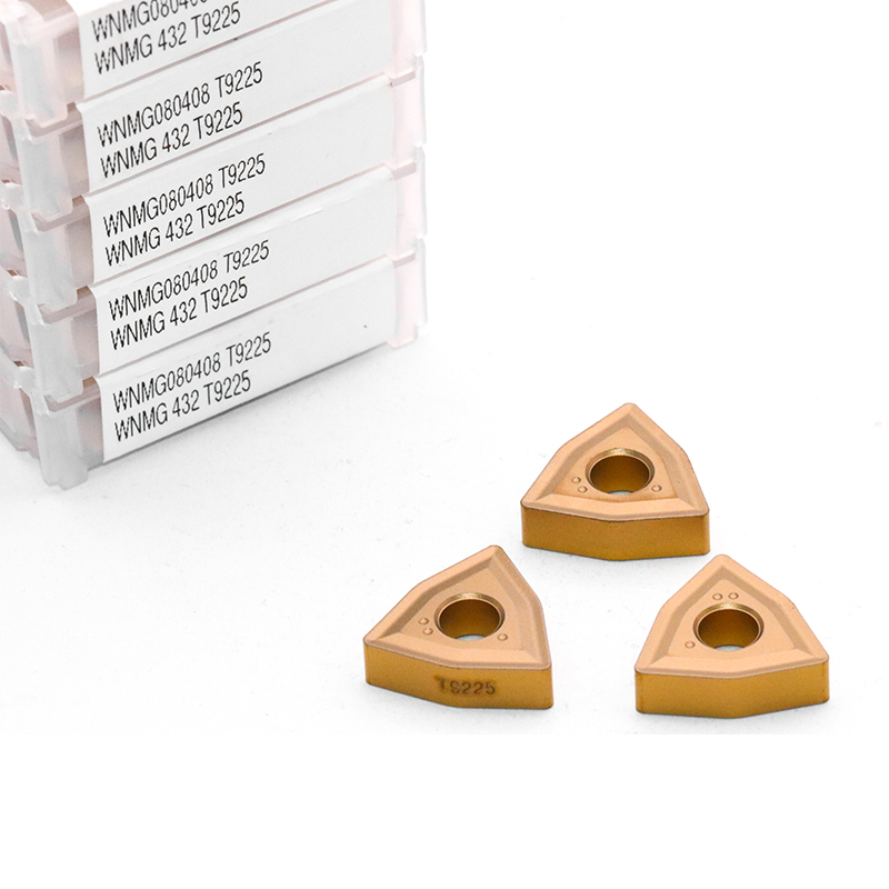 WNMG080408 T9225 carbide inserts cnc milling tools for metal machining