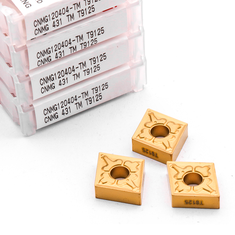 CNMG120404-TM T9125 Carbide Inserts Japan original for metal processing