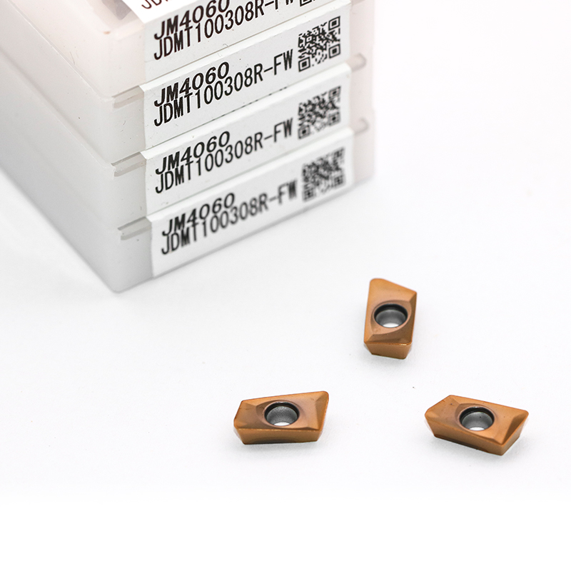 JDMT100308R-FW JM4060 carbide inserts cnc machine for stainless steel machining