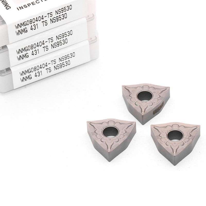 WNMG080404-TS NS9530 carbide inserts japan brand for steel and cast iron machining
