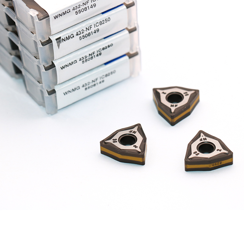 WNMG080408-NF IC8250 carbide inserts cnc tools milling machine for metal working 