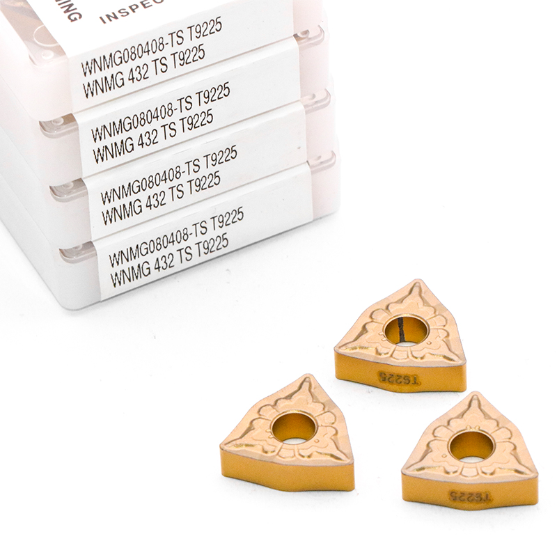 WNMG080408-TS T9225 carbide inserts cnc lathe machine 100% Tungaloy brand for metal machining