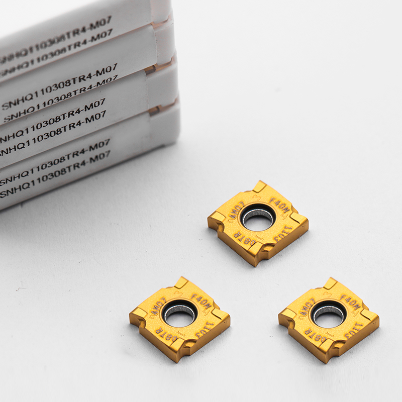 SNHQ110308TR4 M07 F30M carbide inserts cutting tools sweden origin for multique machining