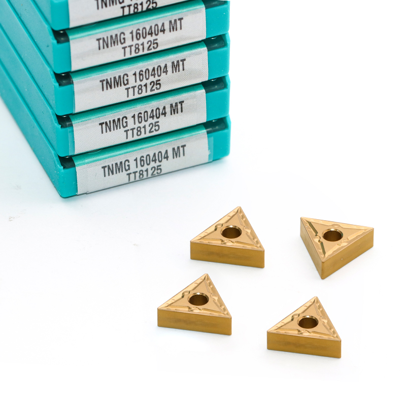 TNMG 160404 MT TT8125 carbide inserts cnc machine for steel and stainless steel machining
