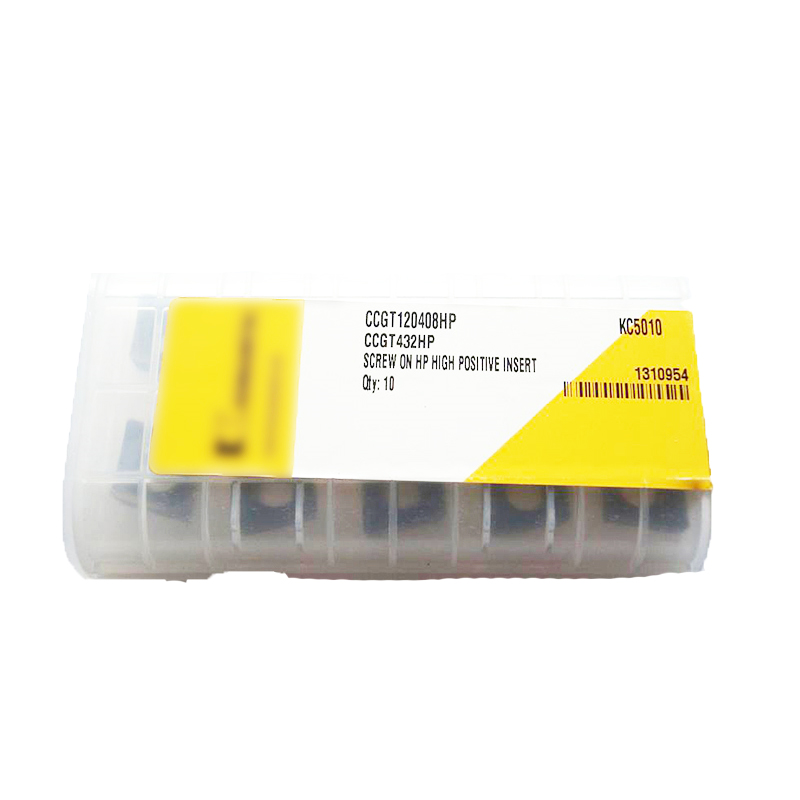 Kennametalas Highly Resistant Insert Supplier for Material Process Ccgt120408HP Kc5010