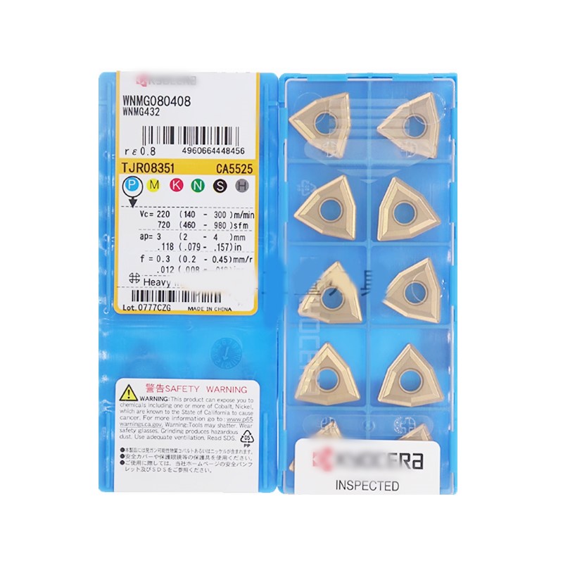 Original Kyoceras Wnmg 080404ms Ca5525 Wnmg080408 Threading Insert Turning Tools