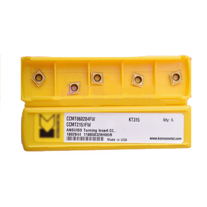 Kennametals Cermet Boring Import Tool Lathe Inserts Ccmt060204fw Kt315