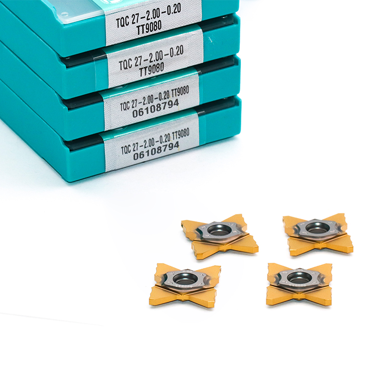TQC 27-2.00-0.20 TT9080 carbide inserts turning machine cnc tools