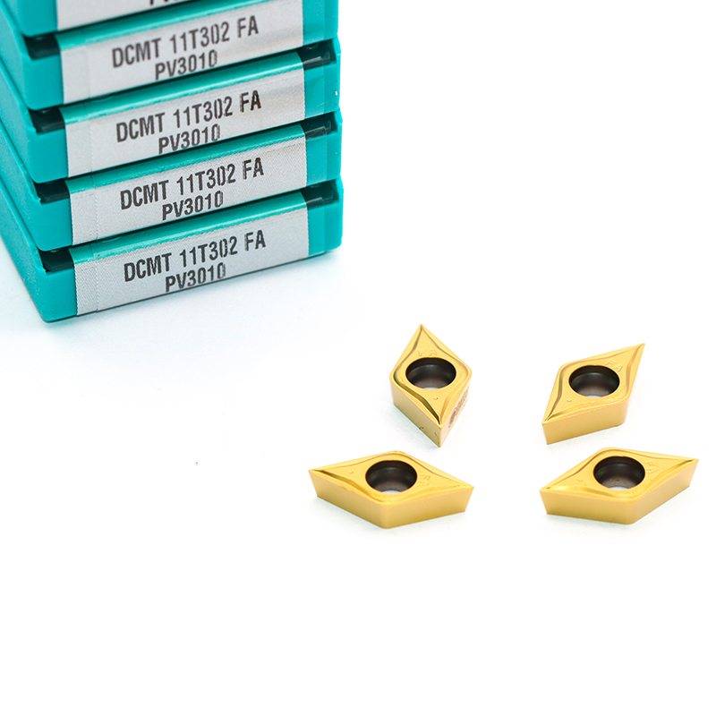 DCMT 11T302 FA PV3010 carbide inserts Korea brand taegutec cnc machine