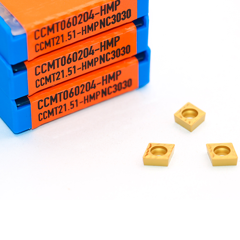 CCMT060204-HMP NC3030 carbide inserts cnc lathe turning tools for steel machining