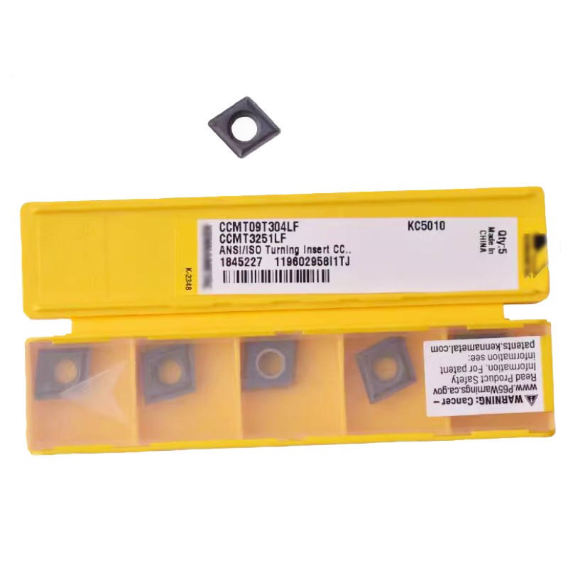 Ccmt09t304lf Kc5010 Hot Sale Kennametals CNC Turning Carbide Insert 100% for Machine
