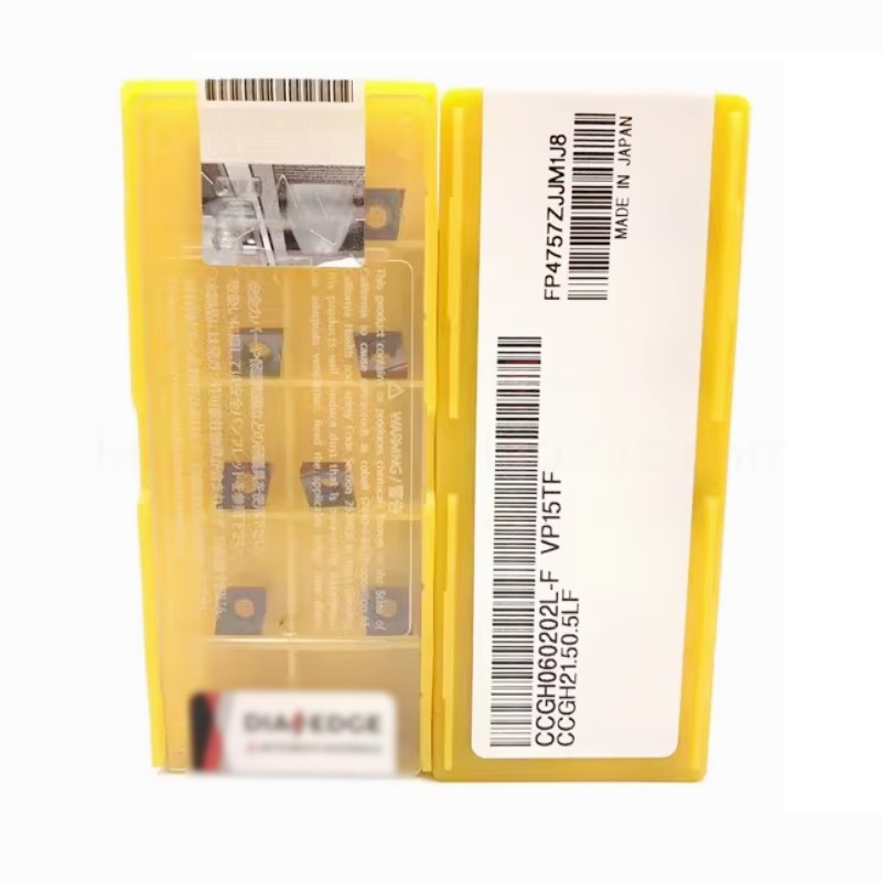 Mitsubishis Abrasion-Resistant Steel Machined Inserts Ccgh060202L-F Vp15tf
