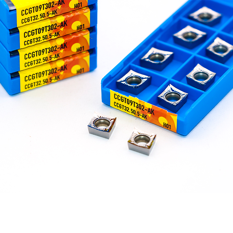 CCGT09T302-AK H01 carbide inserts for aluminum cnc machine lathe tools