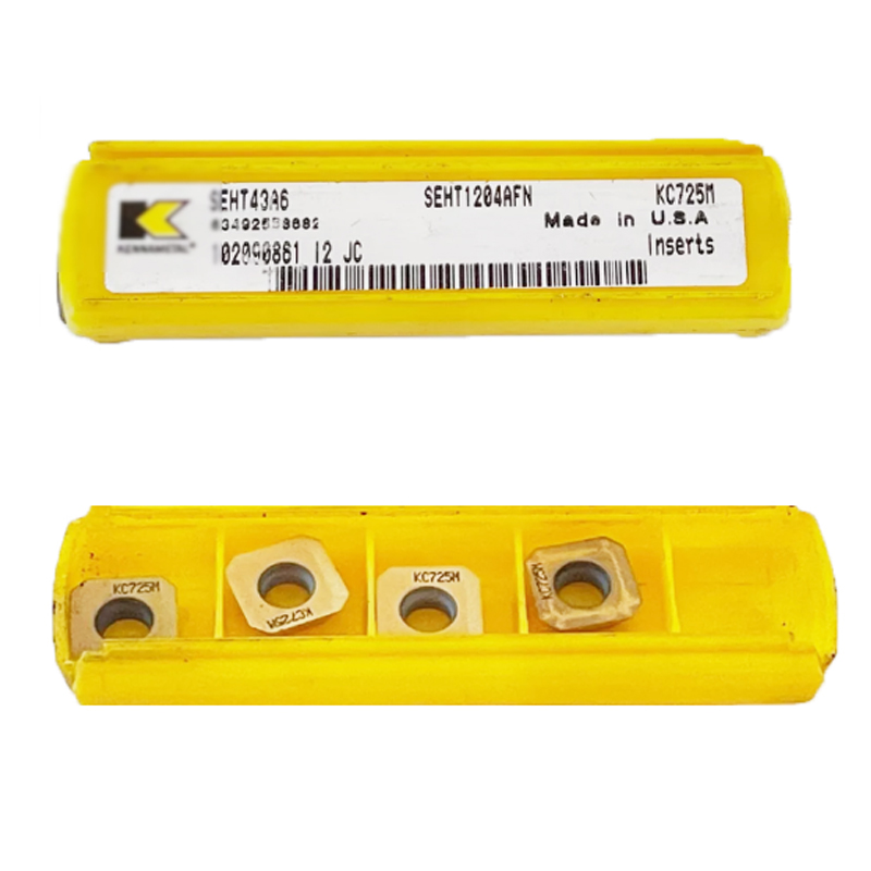 Kennametal Carbide Milling Indexable Inserts Seht1204afn Kc725m Seht43A6