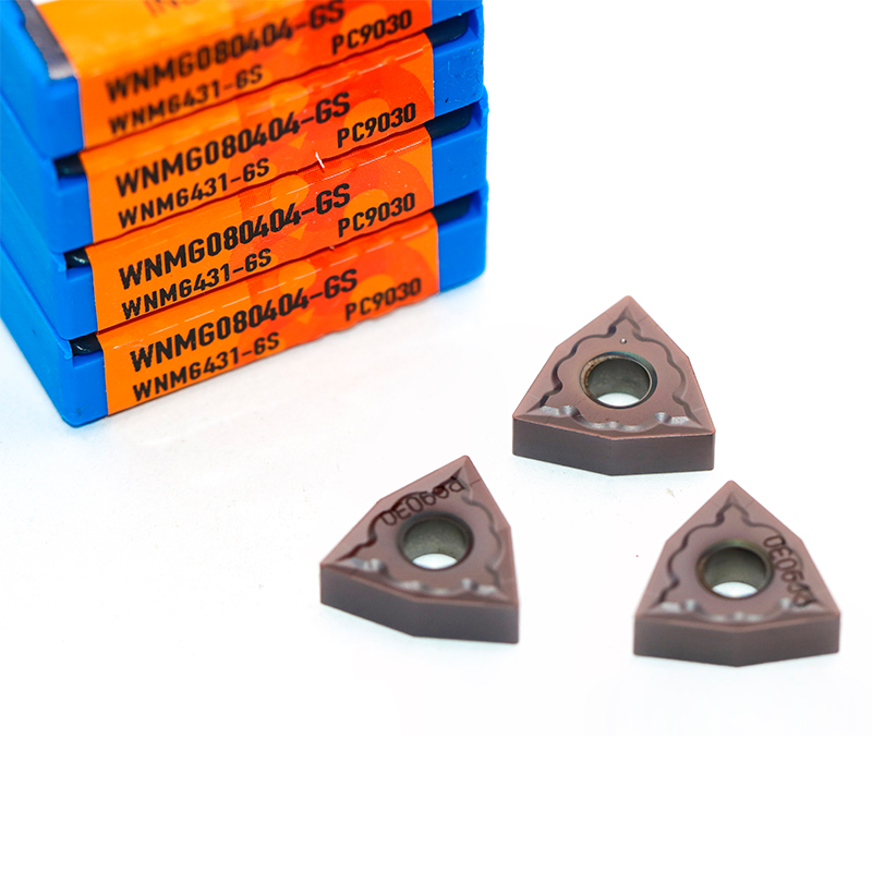 Korloys CNC Lathe Cemented Carbide Inserts Wnmg080404-GS PC9030