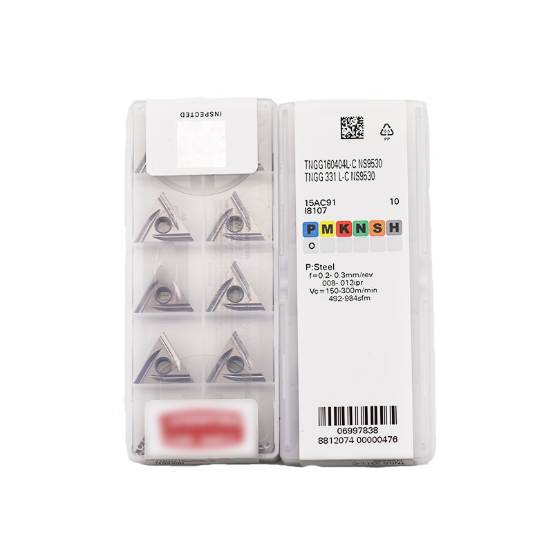 Tungaloys Inserts Supplier Metal Work Cutting Inserts Tngg160404L-C Ns9530