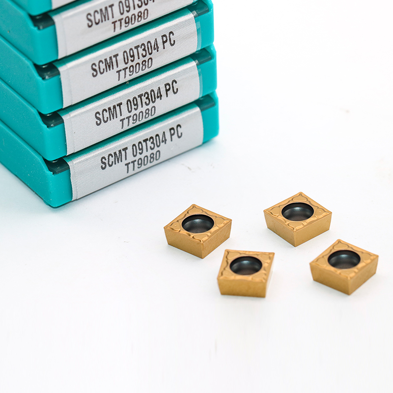 SCMT 09T304 PC TT9080 carbide 100% original taegutec cnc tools
