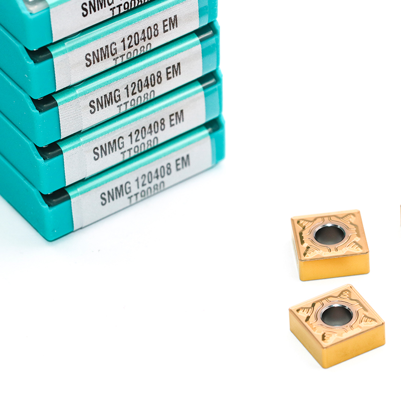 SNMG 120408 EM TT9080 carbide inserts original taegutec turning machining