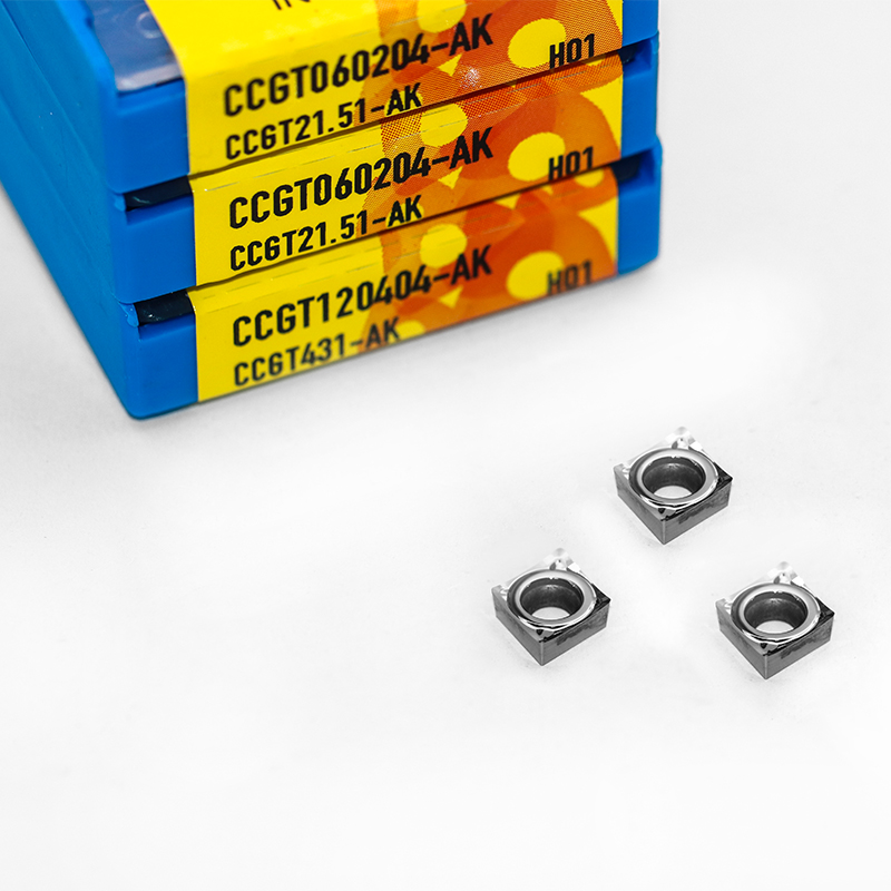 CCGT060204-AK H01 carbide inserts 100% original korloy lathe machine 