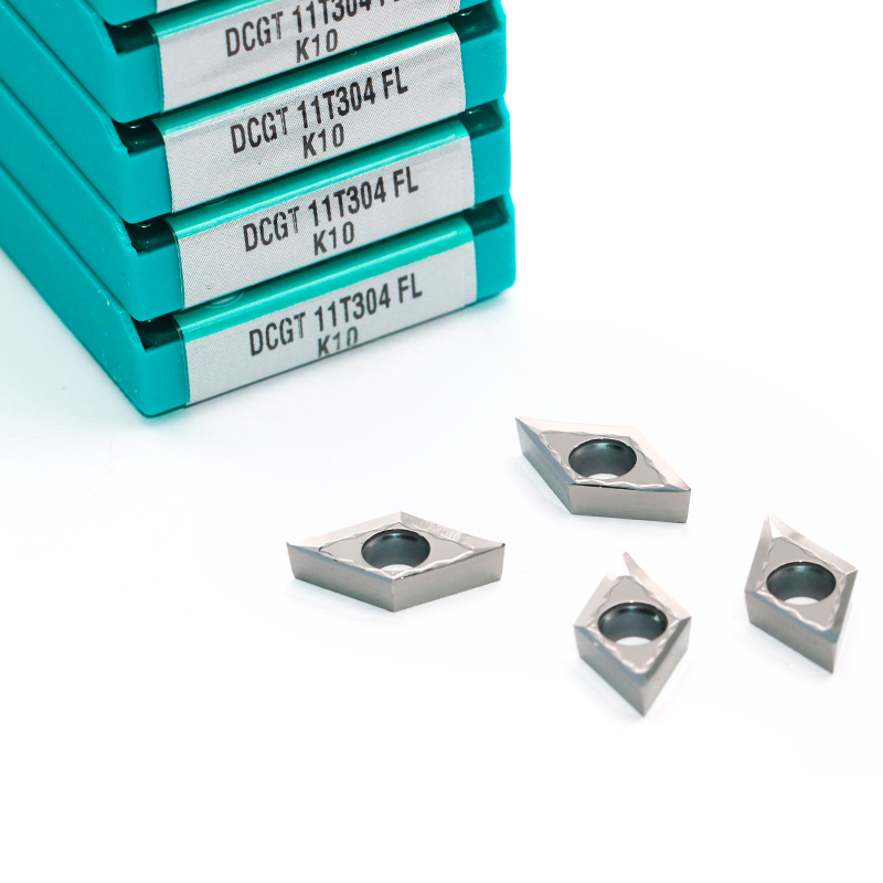 DCGT 11T304 FL K10 carbide inserts cnc tool lathe machine 100% original