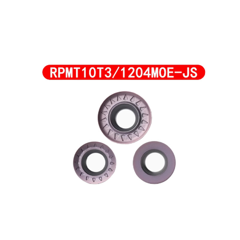 Slotted Round Thickened CNC Inserts CNC Cutter Rpmt10t3m0e-Js Vp15TF for Cast Iron