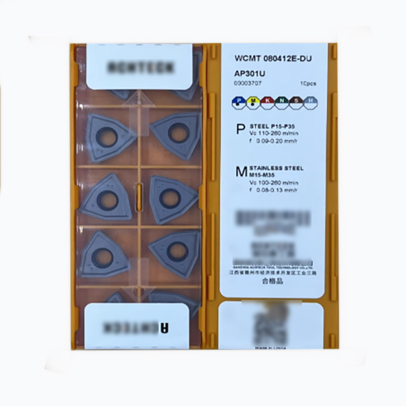 Tungsten Carbide Insert for U-Drill Usage Wcmt030208/Wcmt040208/Wcmt050308e-Du Ap301u