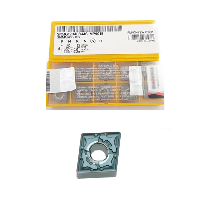 Hot Sales Mitsubishis Insert Turning Tool Inserts Snmg120408-Ms MP9015