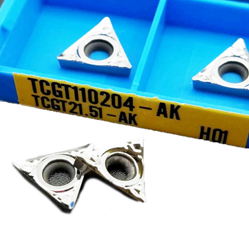 Insert 60° Triangle for External Diameter Machining/Aluminum Alloy Machining Tcgt110204-Ak H01