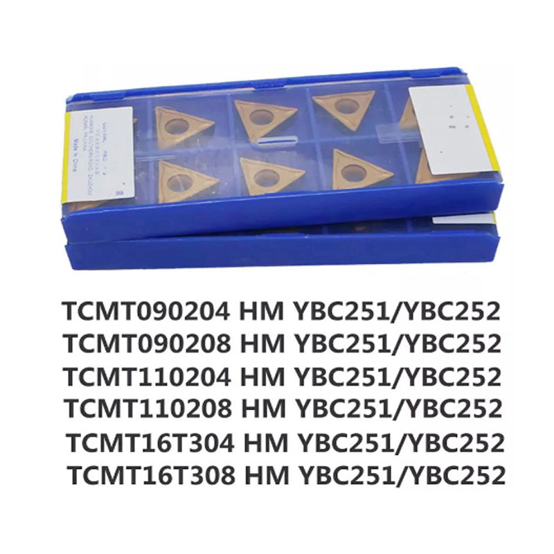 Zcc Triangle Boring Insert Tcmt110204-Hm Ybc252 for Turning