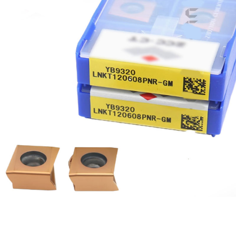 Square Shoulder Diamond Carbide Milling Inserts Lnkt120608pnr-GM Yb9320