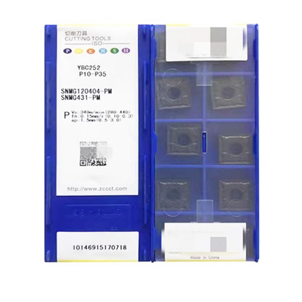 Best Selling Long Life Insert Snmg 120404-Pm Ybc252 Processing Steel