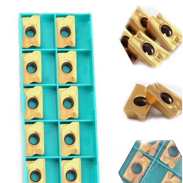 Taegutec Apmt1604pder-Tt9080 Carbide Milling Insert for Stainless Steel & Steel, Roughing, High Toughness