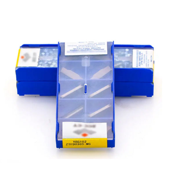 Zcc Zhuzhou Mill Cutting off Grooving Inserts Zpes02502-Mg Ybg302