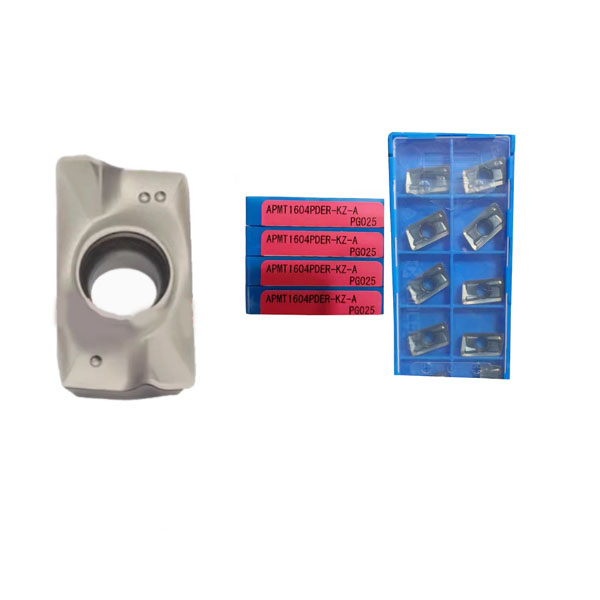 Metal-Ceramic CNC Square Shoulder Milling Cutter Inserts Apmt1604pder High Finish