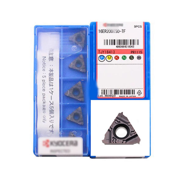 Genuine Kyocera External Threading Inserts 16er200ISO-TF Pr1115