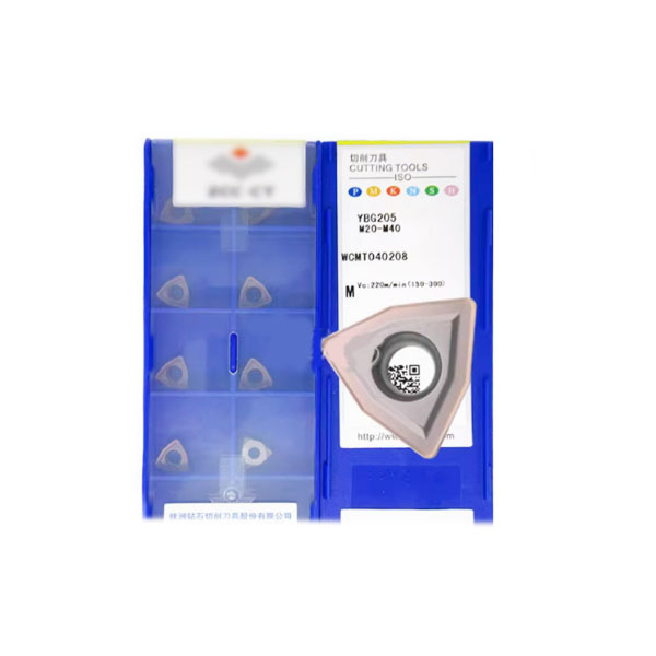 Drilling Inserts PVD Coated Carbide Inserts Tungsten Carbide Lathe Tool Wcmt06t308 Ybg205