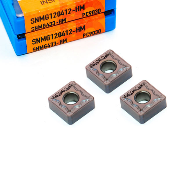 Korloys 100% Korean Full Series External Turning Tool Lathe Insert Snmg120412-Hm PC9030