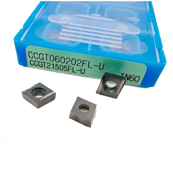 Kyoceras Carbide Insert Ccgt060202FL-U Tn60 CNC Cutting Tools Turning Inserts