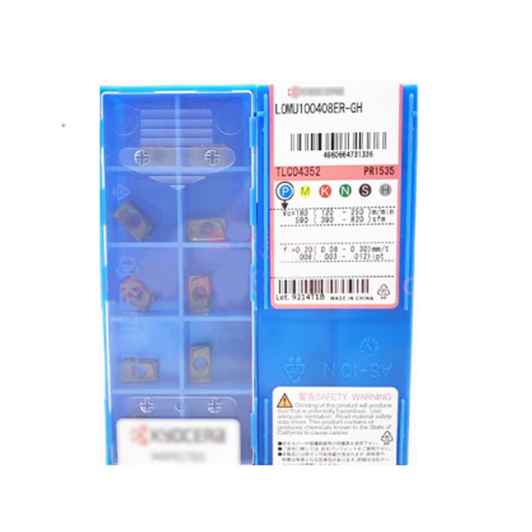 CNC Kyocera Milling Tools Carbide Inserts Lomu100408er-Gh Pr1535