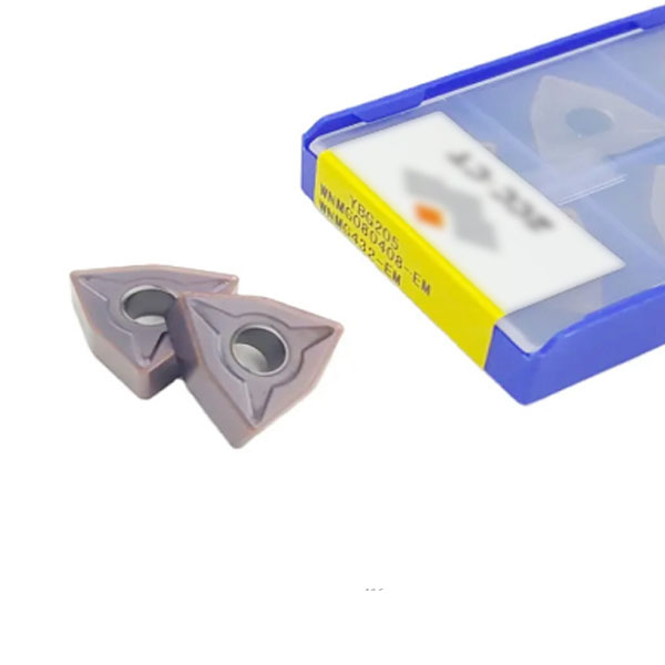 High Precision CNC Cutting Tools Wnmg080408 Em Ybg205 PVD Coating Carbide Inserts