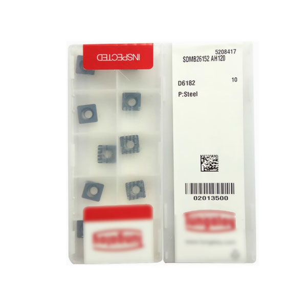 10PCS Sdmb26152 Ah120 Carbide Cutting Inserts Iron Metal