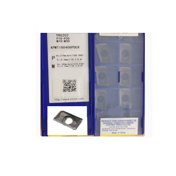 Cheap Zhuzhou Zccs Original CNC Milling Cutter Insert Ampt160408pder Ybg202